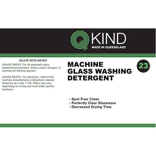 QKIND Machine Glass Washing Detergent 5L