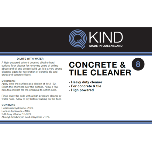 QKIND Concrete & Tile Cleaner 20L