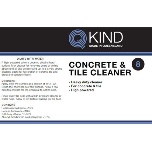 QKIND Concrete & Tile Cleaner 5L