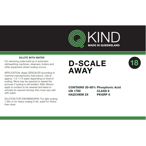 QKIND D-Scale Descaler 5L
