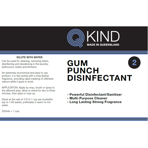 QKIND Gum Punch Disinfectant 5L