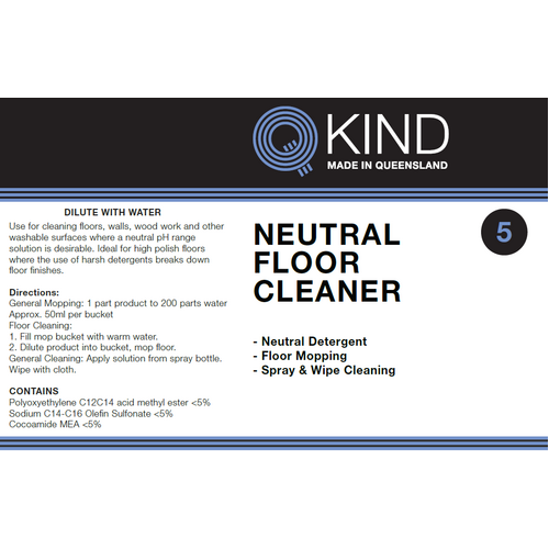 QKIND Neutral Floor Cleaner 5L