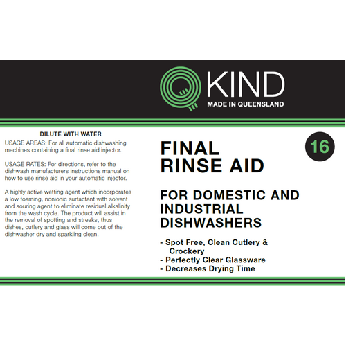 QKIND Rinse Aid 5L