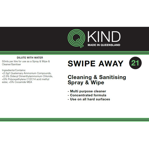 QKIND Swipe Away Spray & Wipe 5L