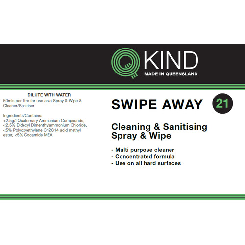 QKIND Swipe Away Spray & Wipe 750ml