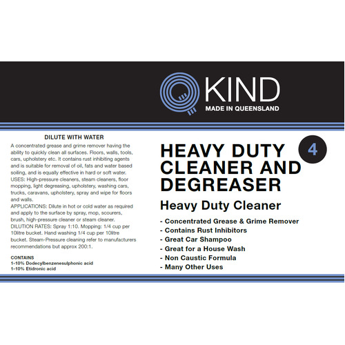 QKIND Heavy Duty  Cleaner Degreaser 750mL