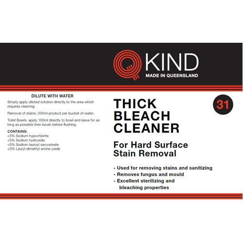 QKIND Thickened Bleach 5L